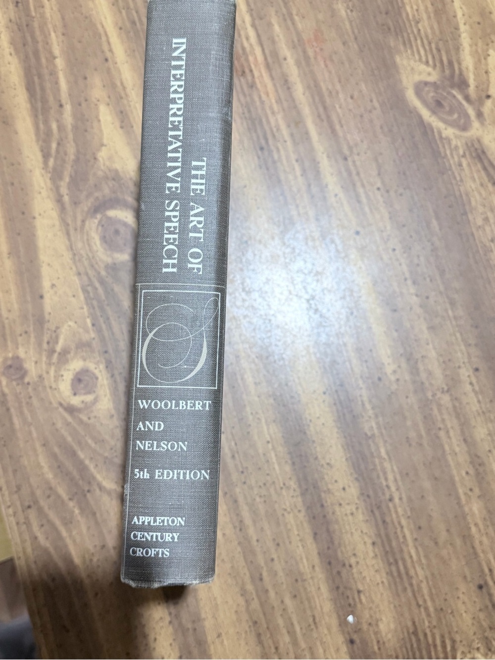 The Art of Interpretative Speech Hardcover Book - Brown - Picture 2 of 13